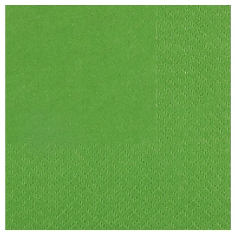 Servietter - Grønn 25 stk.