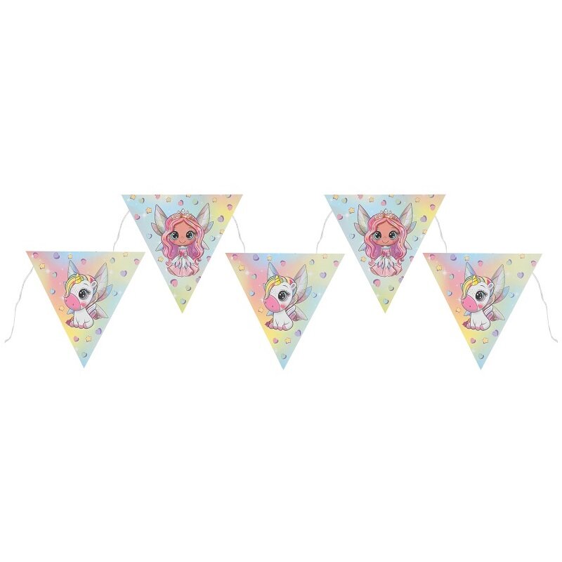 Unicorn Fairy - Flaggirlander 5 meter