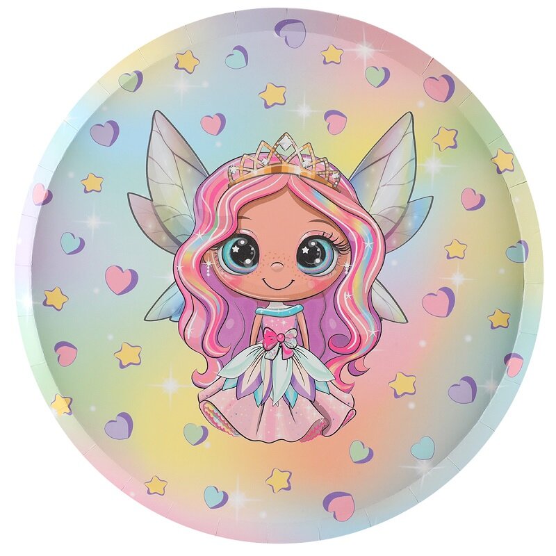 Unicorn Fairy - Tallerkener 10 stk.