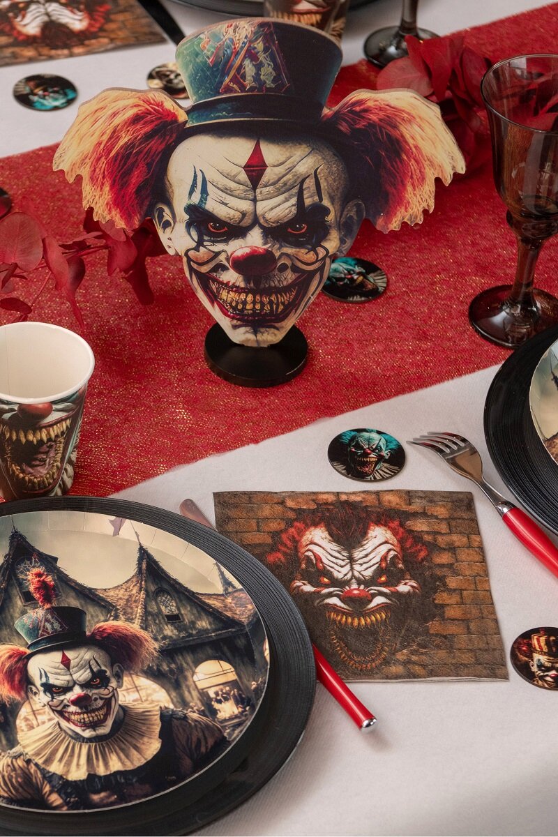 Killer Clown - Borddekorasjon 20 cm