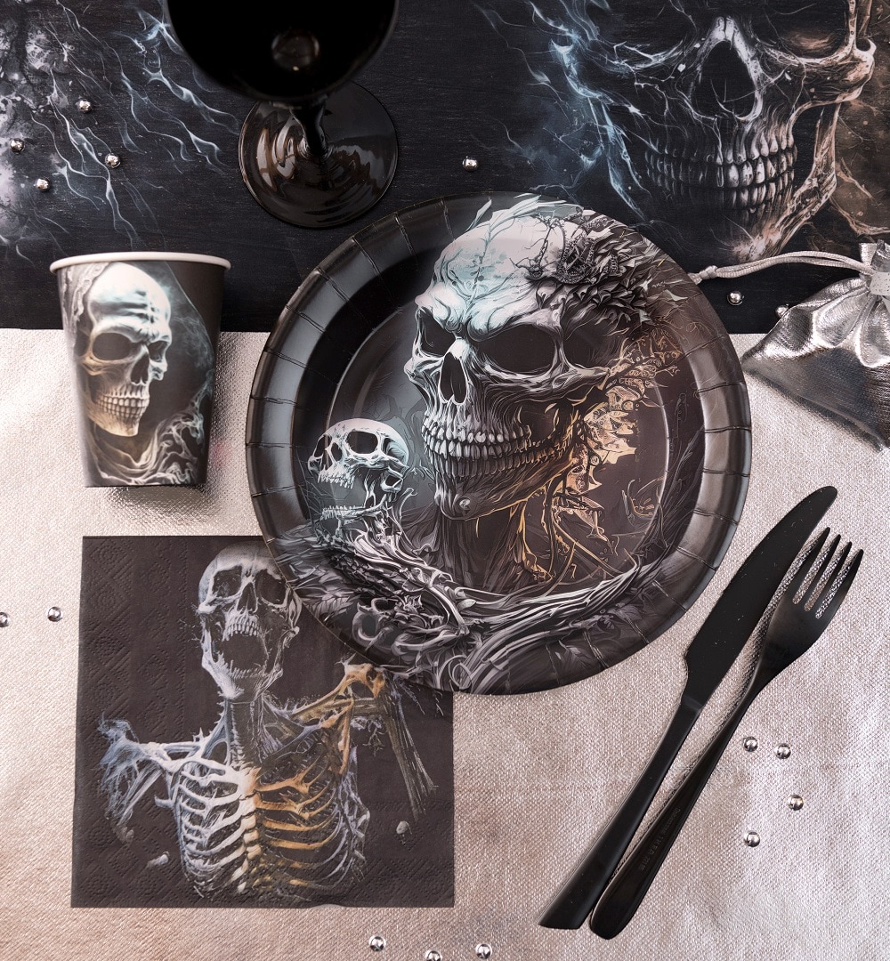 Haunted Halloween - Pappkopper 10 stk.