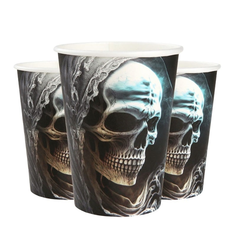 Haunted Halloween - Pappkopper 10 stk.