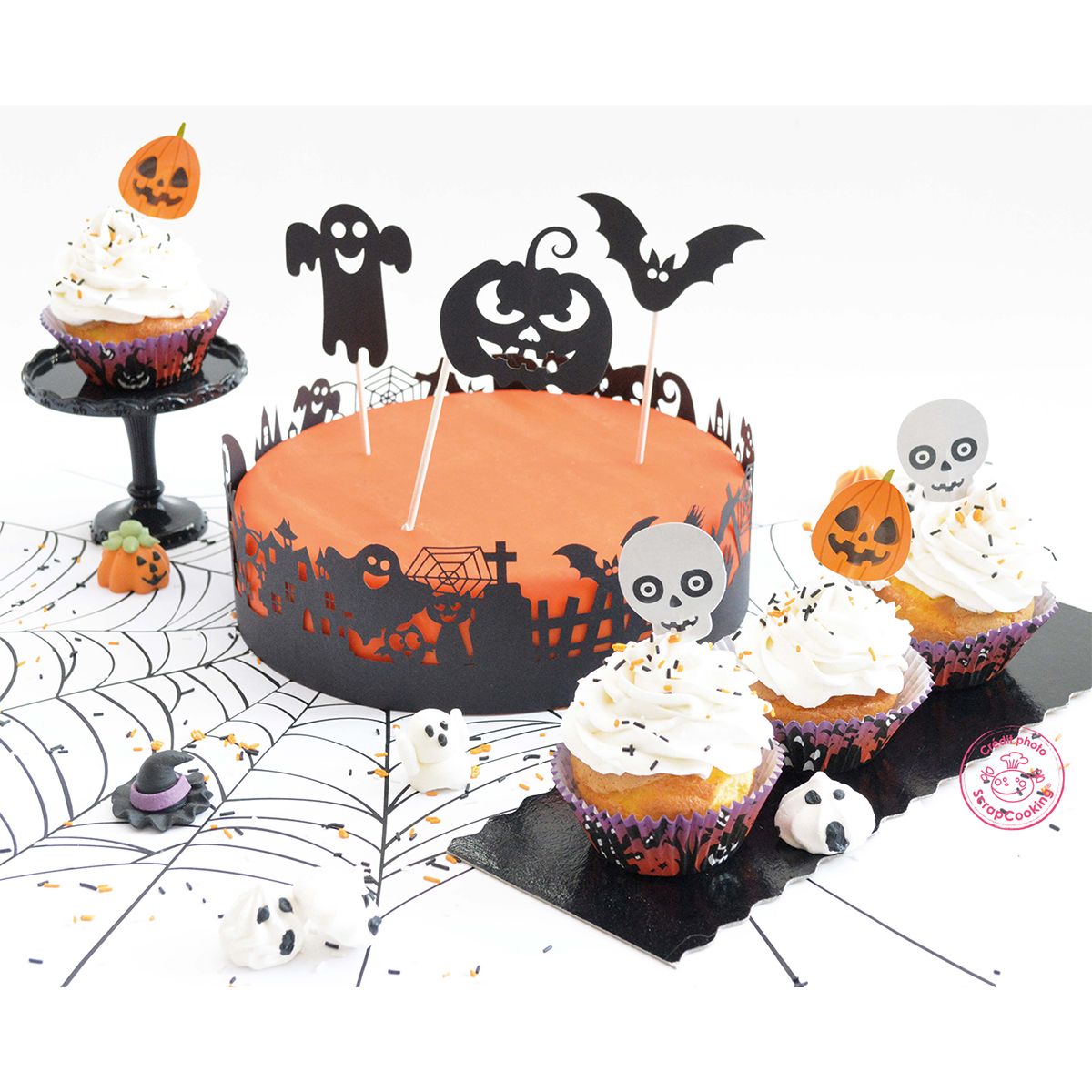 ScrapCooking - Halloween Kakepynt