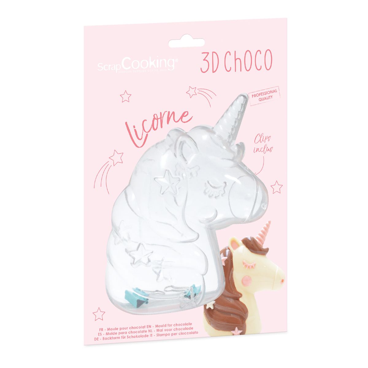 ScrapCooking Candy Mold 3D Unicorn