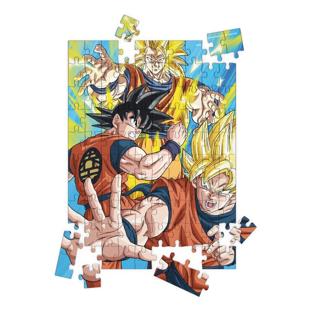 Dragon Ball Z - Puslespill Goku Saiyan 3D 100 brikker