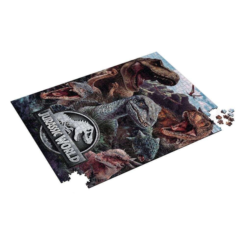 Jurassic World - Puslespill Dinosaurs Poster 1000 brikker