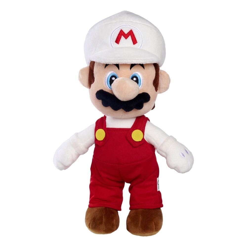 Super Mario Kosedyr Fire Mario 30 cm