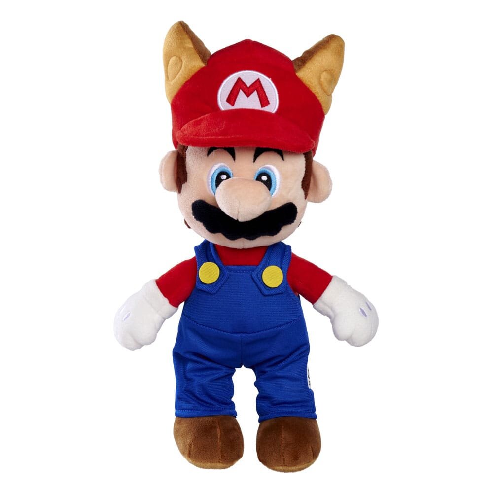 Super Mario Kosedyr Tanooki Mario 30 cm