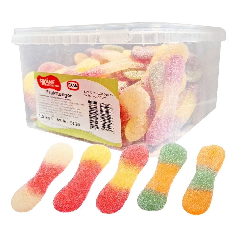 Frukttunger Storpakke 1,5 kg