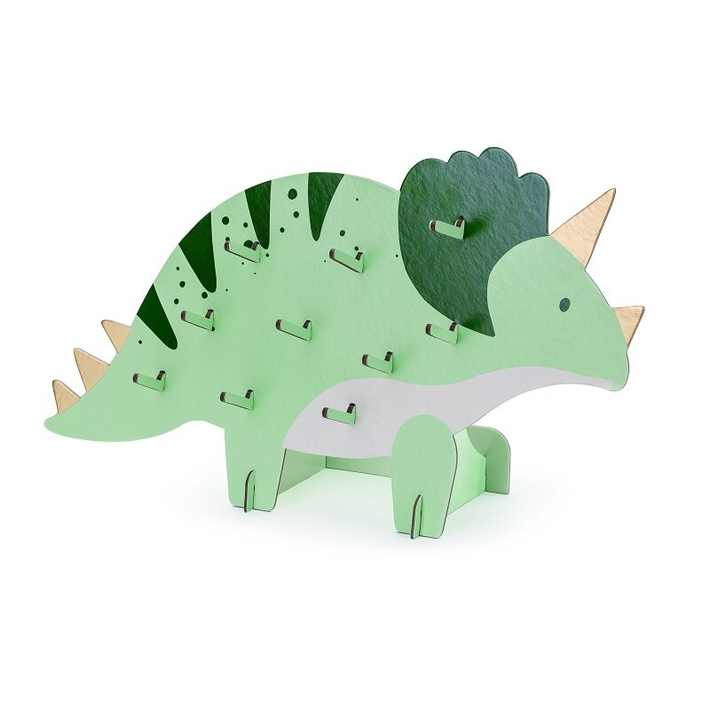 Donutstativ - Dinosaur Triceratops 38 x 23 cm