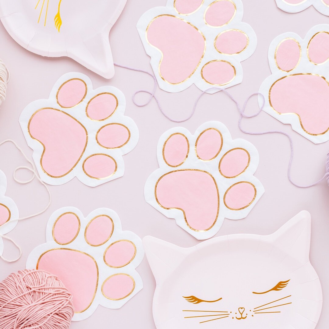 Cat Paws - Servietter 12 stk.