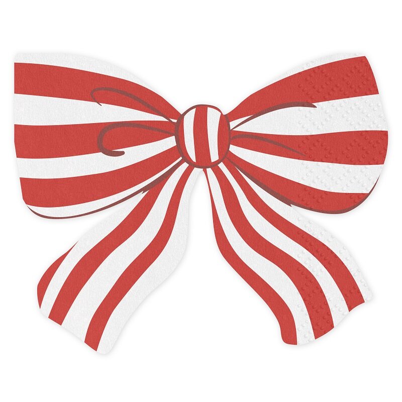 Juleservietter Sløyfe 12 stk.