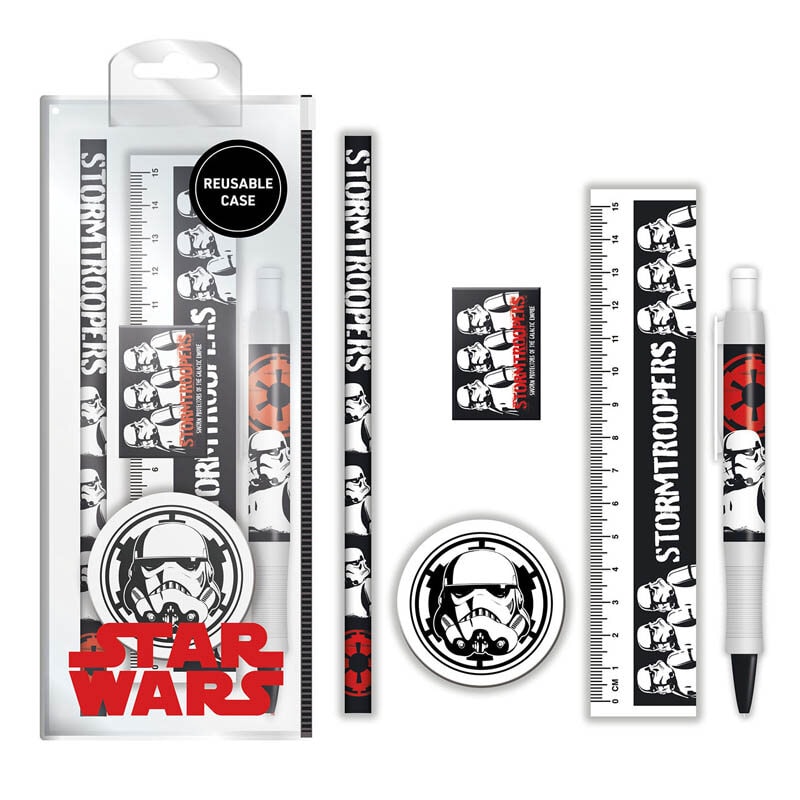 Star Wars Stormtroopers Skolesett med 5 deler