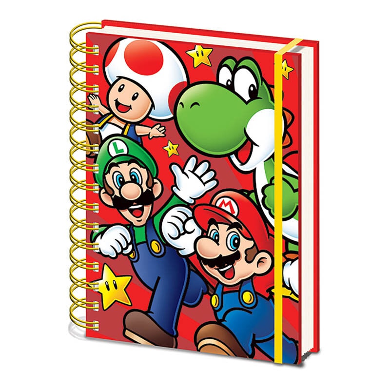 Super Mario Bros Notatbok A5