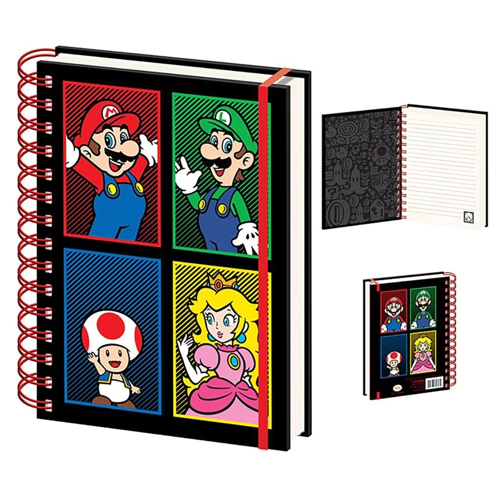 Super Mario Bros - Notatbok A5