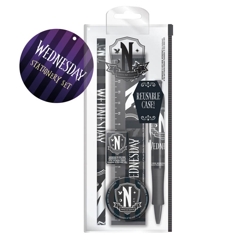 Wednesday Skolesett med 5 deler