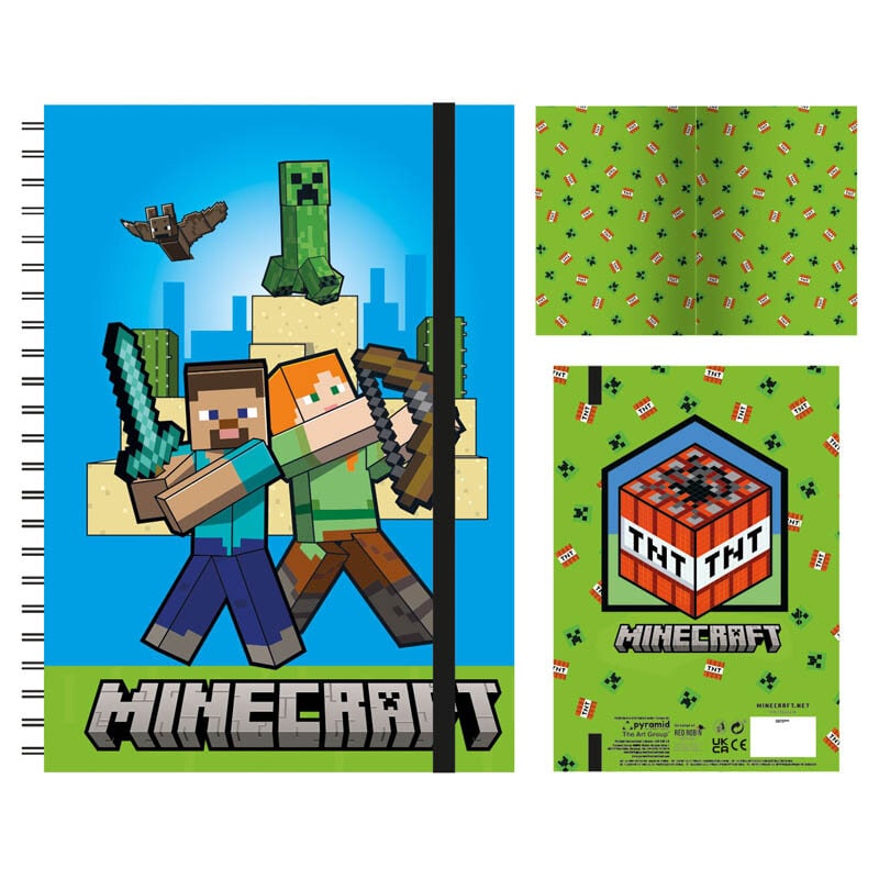 Minecraft Notatbok A5
