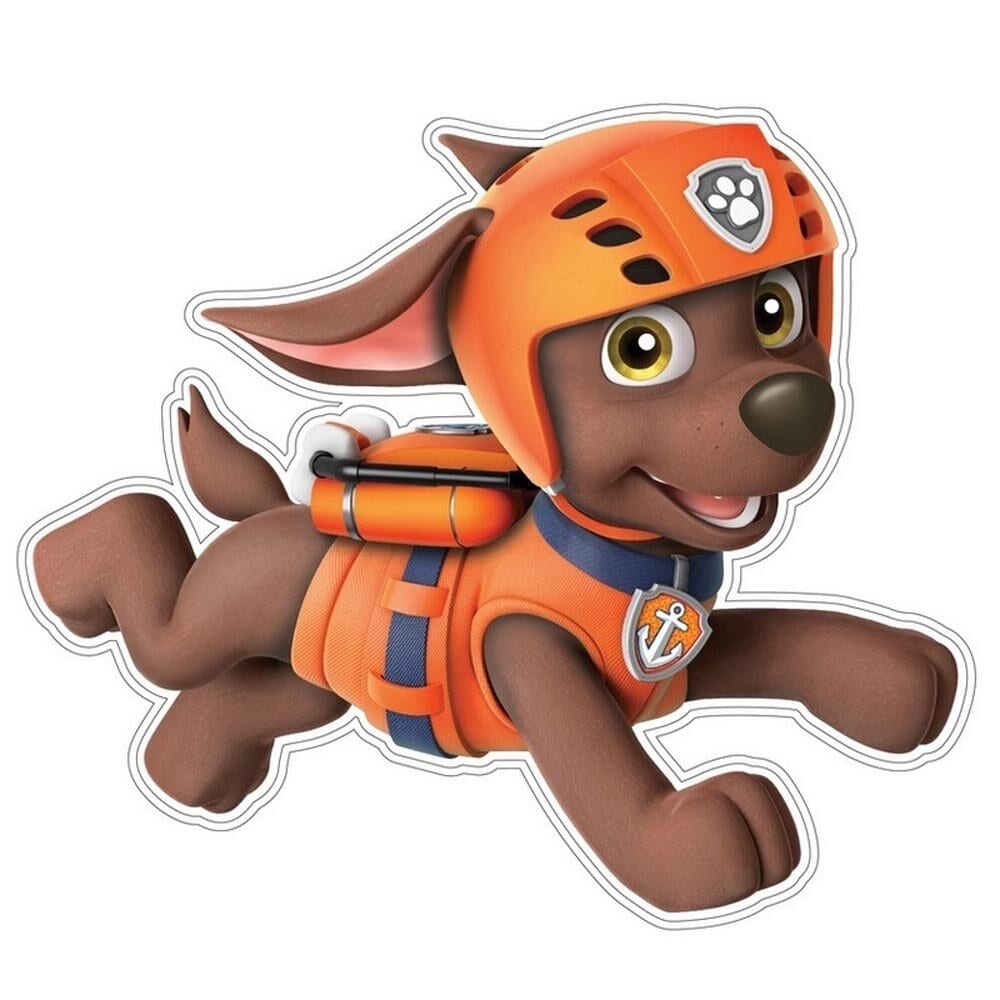 Paw Patrol 3D veggdekor - Zuma