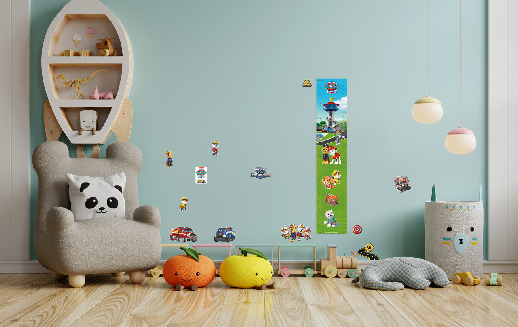 Paw Patrol Høydemåler til Barnerommet