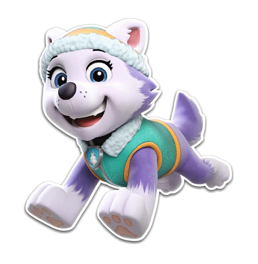 Paw Patrol 3D veggdekor - Everest