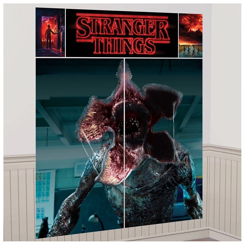 Stranger Things - Veggdekorasjon 5 stk.