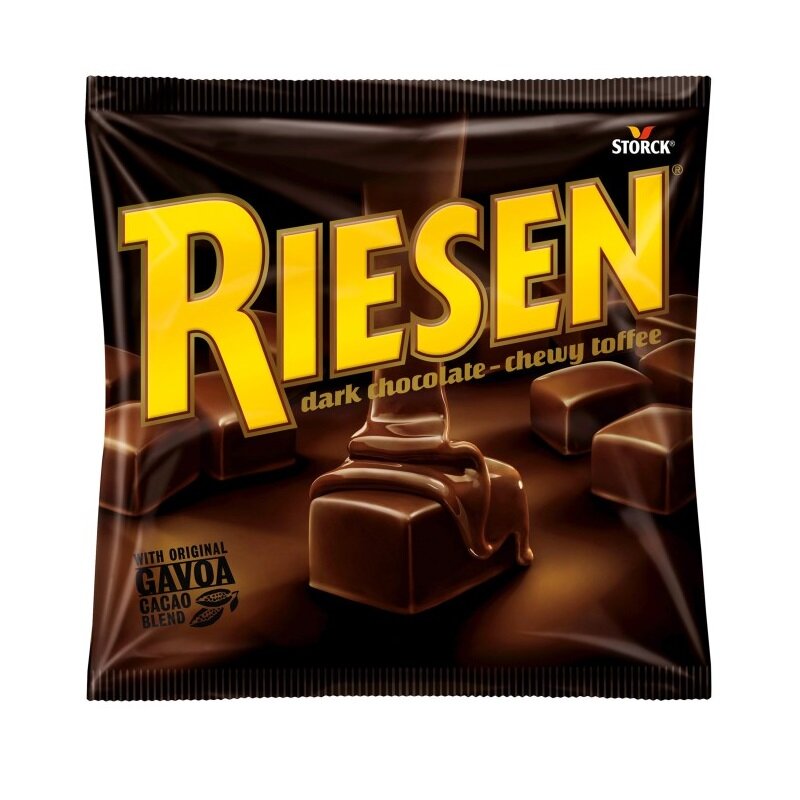 Riesen Mørk Sjokolade Toffee 150 gram