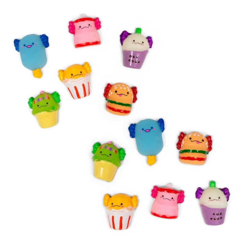 Mini Squishy Axolotl Mochi 12-pk