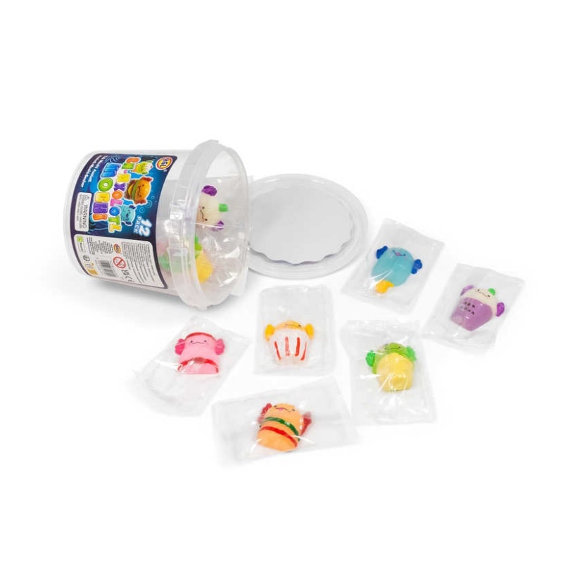 Mini Squishy Axolotl Mochi 12-pk