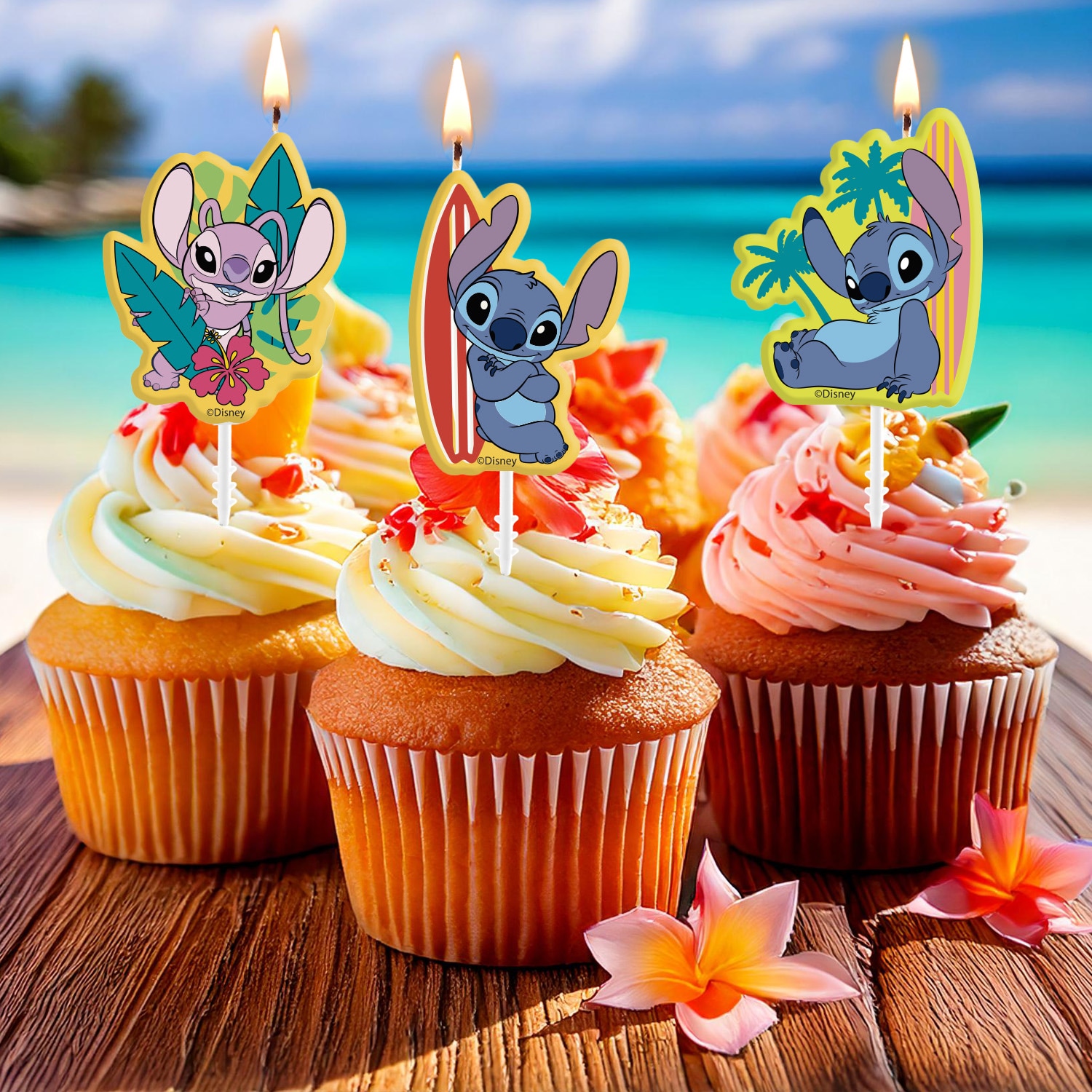 Lilo & Stitch - Kakelys 4 stk.