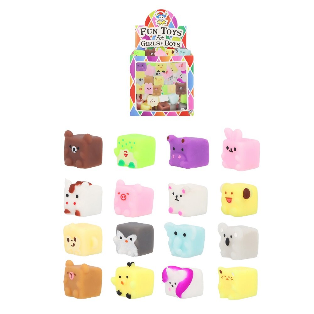 Squishy Pikseldyr 4 cm