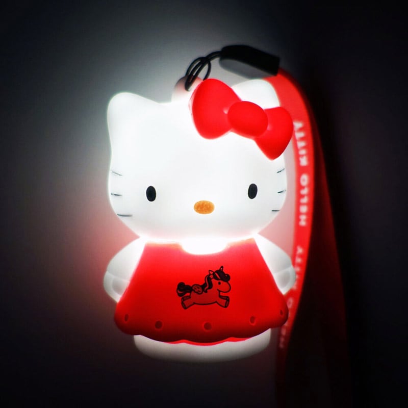 Hello Kitty Figur med LED-lys 8 cm