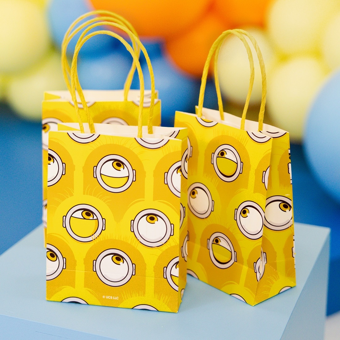 Minions Godteposer av papir 6 stk.