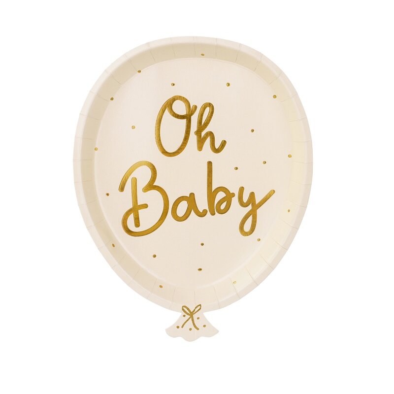 Tallerkener - Oh Baby 6 stk.