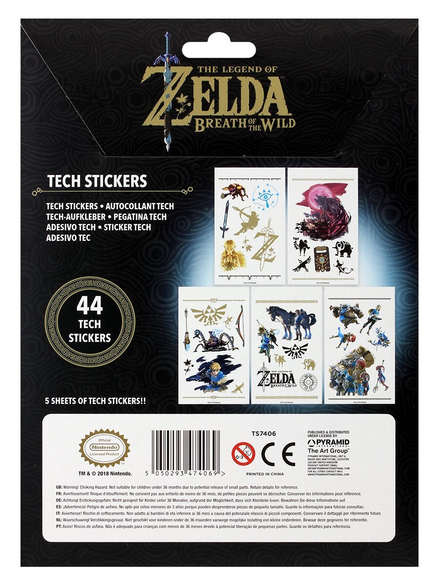 Zelda - Klistremerker 44 stk.