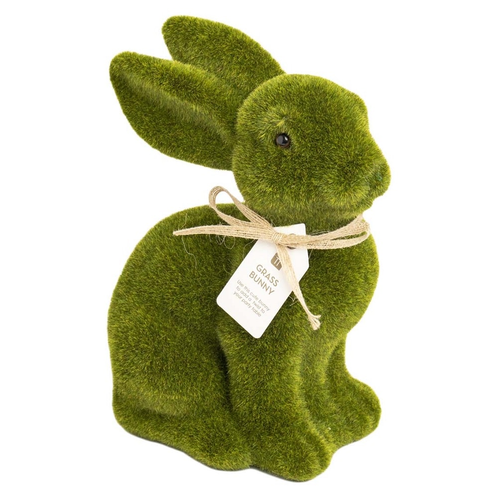 Gress Bunny borddekorasjon 15 cm