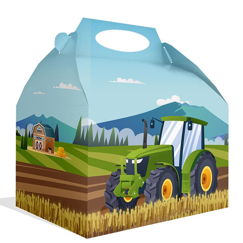Traktor Partyboks 20 x 16 cm
