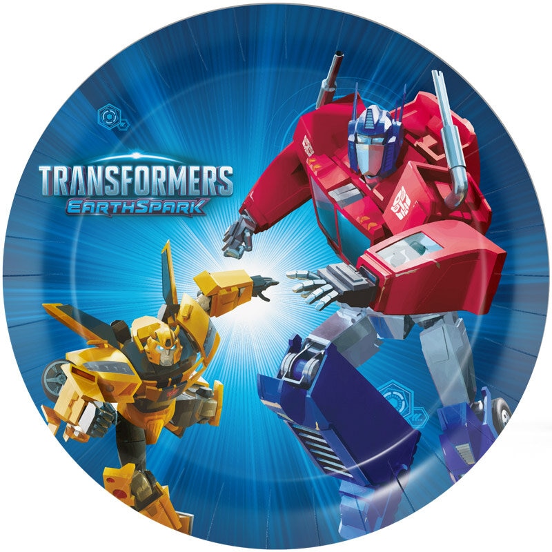 Transformers - Tallerkener 8 stk.