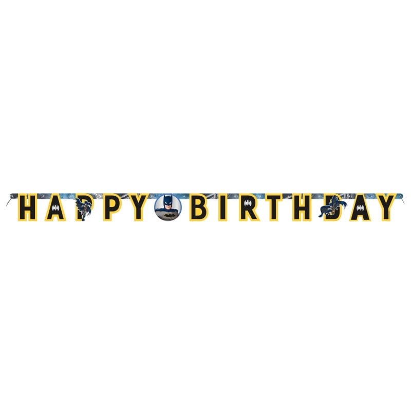 Batman - Girlander Happy Birthday