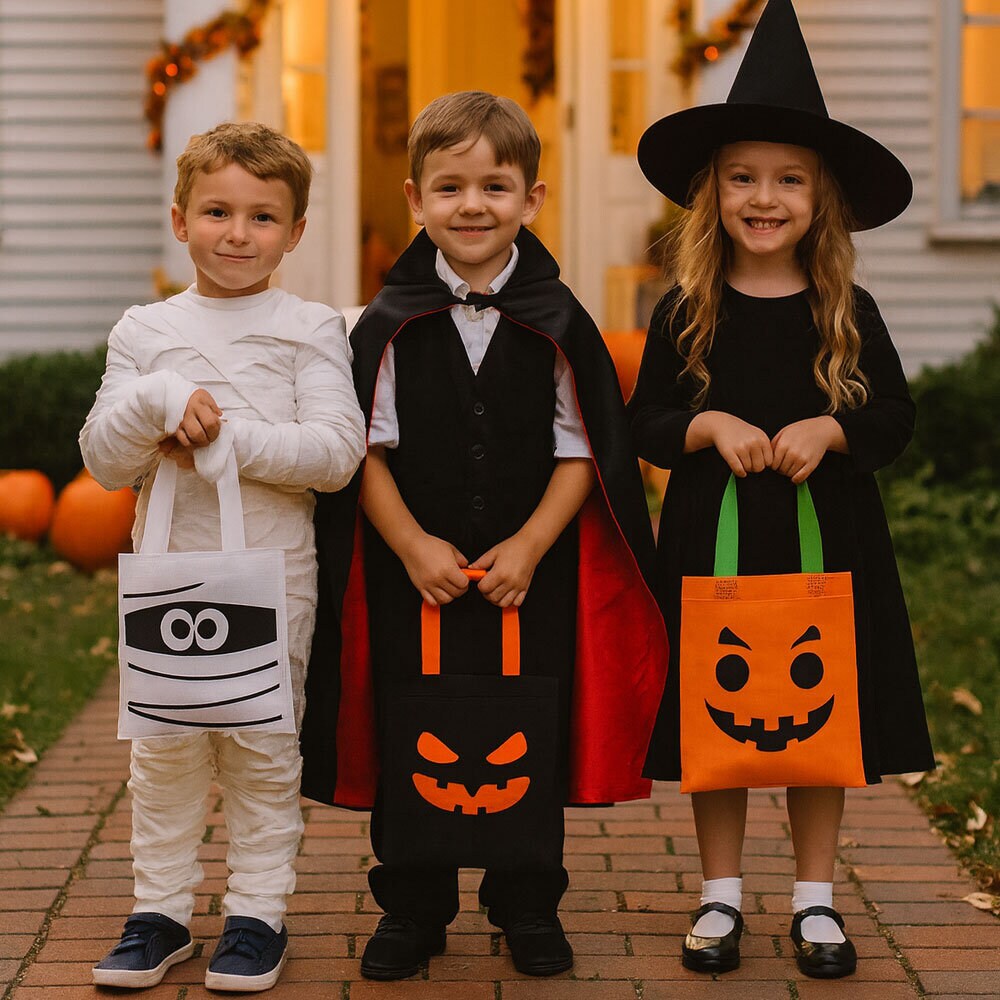 Halloween Godteposer 3 stk.