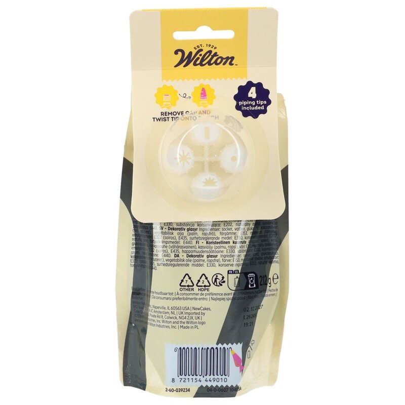 Wilton Svart Glasur 212 gram