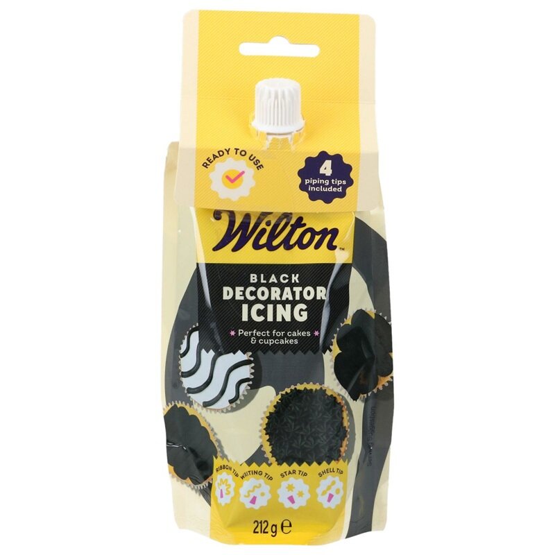Wilton Svart Glasur 212 gram