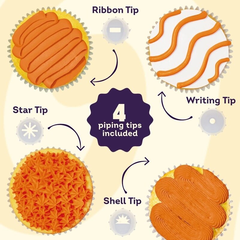 Wilton Orange Glasur 212 gram