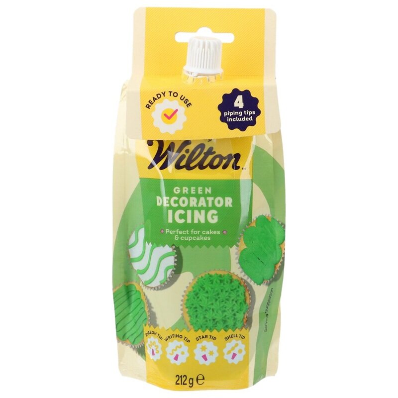 Wilton Grønn Glasur 212 gram