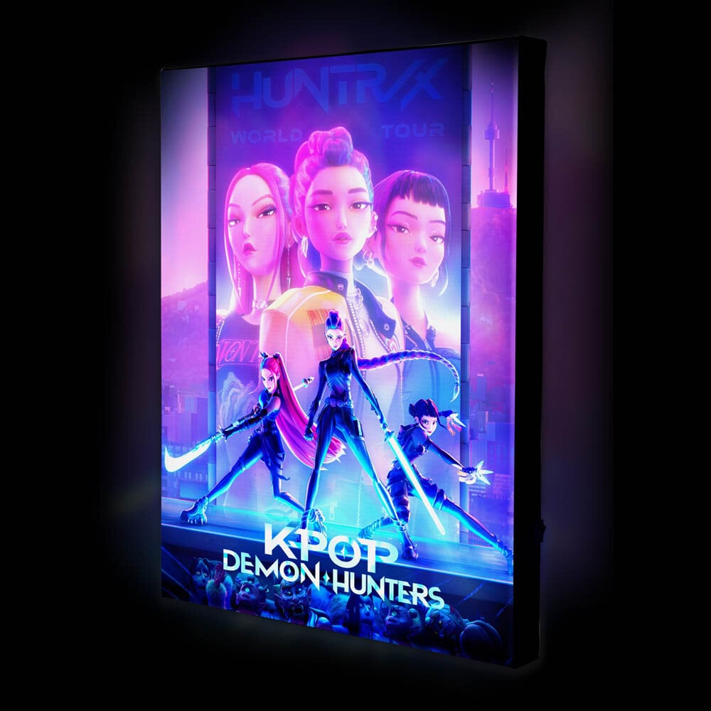 K-Pop Demon Hunters LED-lerretsbilde