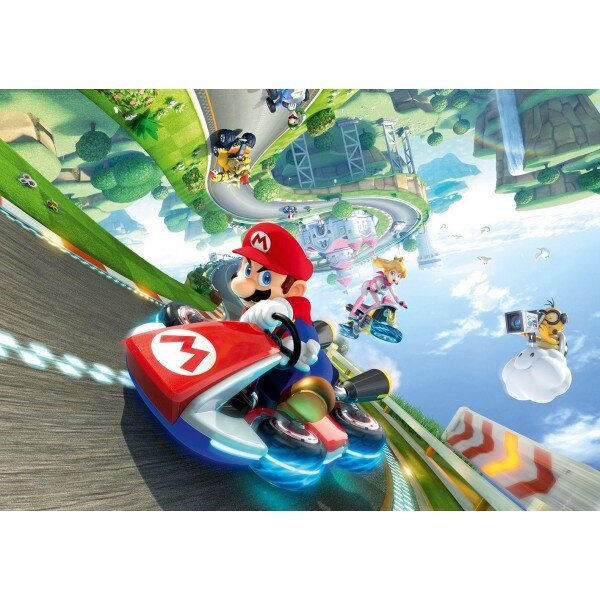 Super Mario Bros, Puslespill Mario Kart Funracer 1000 brikker