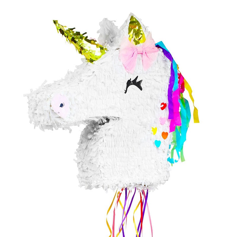 Pinata Enhjørningshode 40 cm