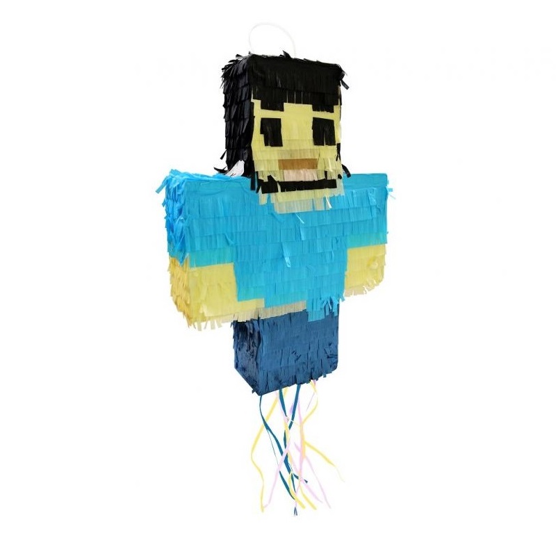 Pinata - Mr Pixel 40 cm | Bursdagskongen.com