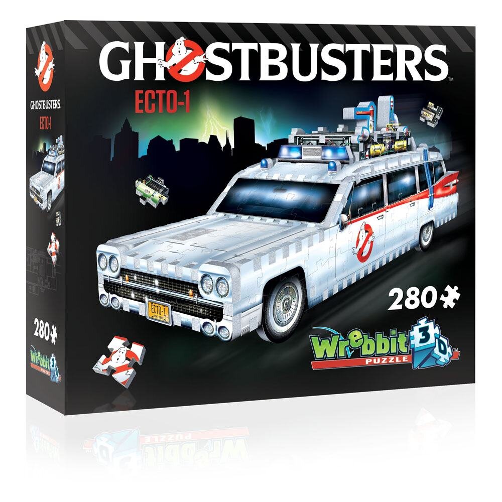 Wrebbit 3D Puslespill, Ghostbusters Ecto-1 280 brikker