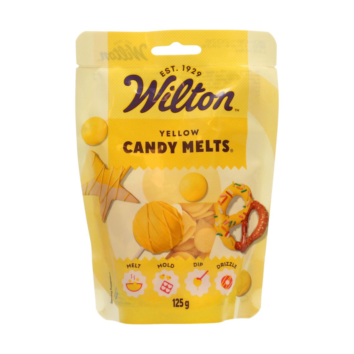 Wilton Candy Melts® - Gul 125 g
