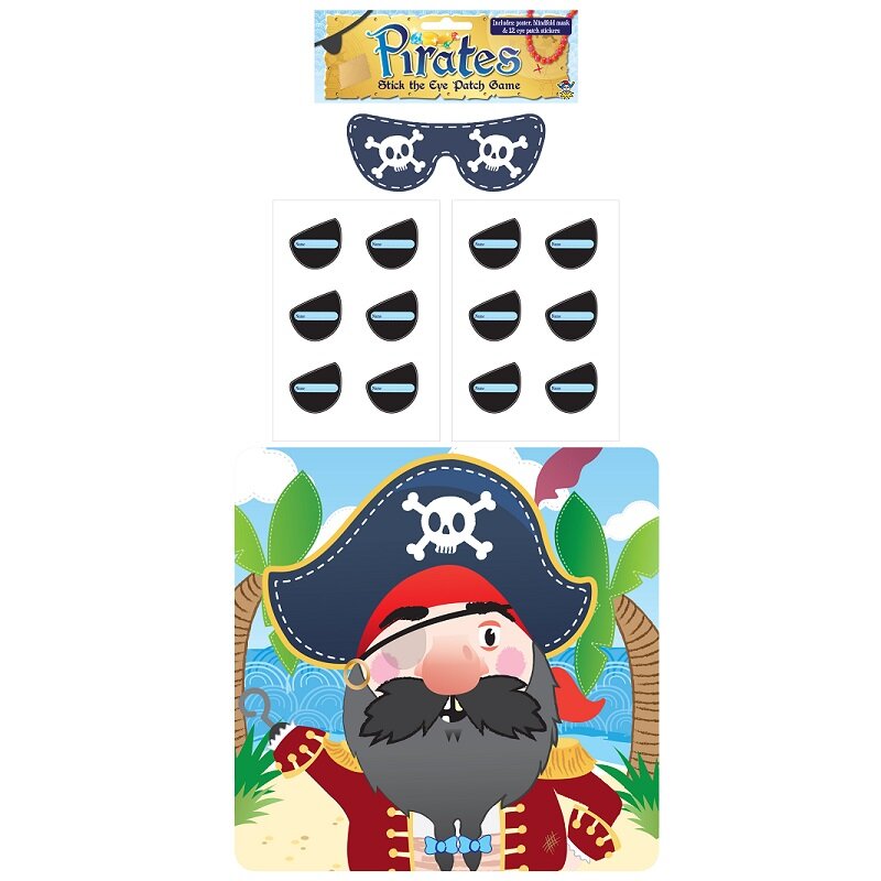 Partyspill Pirater 2-12 spillere